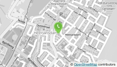 Bekijk kaart van Backoffice RS  in Heerjansdam