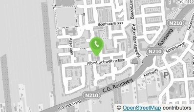 Bekijk kaart van F. Haanstra Advies & Management in Schoonhoven