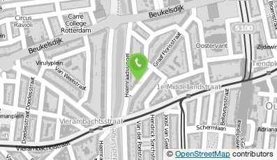 Bekijk kaart van Kinderdagverblijf ikke- ook B.V. in Rotterdam