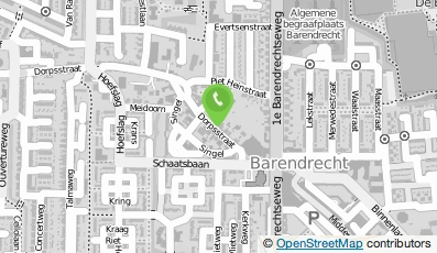 Bekijk kaart van B&B Huize Waalesteyn in Barendrecht