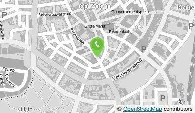 Bekijk kaart van Refill Plus in Bergen op Zoom