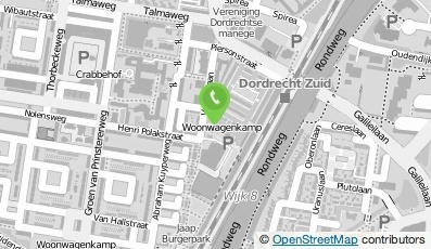 Bekijk kaart van Handelsonderneming Riny van Hees in Dordrecht