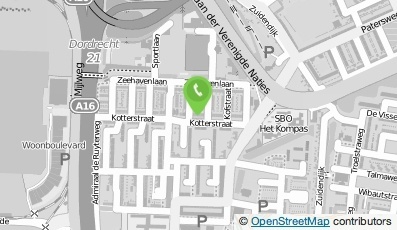 Bekijk kaart van Klus- en Montagebedrijf J. van Bemmel in Dordrecht