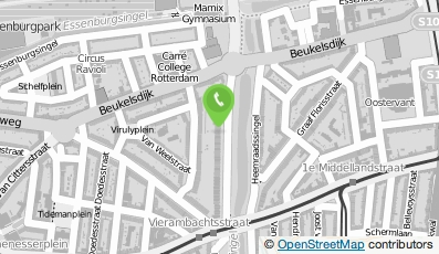Bekijk kaart van Van der Eerden Juridisch advies in Schiedam