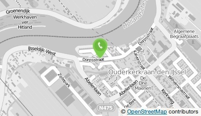 Bekijk kaart van Onderhoudsbedrijf Jac. van Dam  in Ouderkerk aan den Ijssel