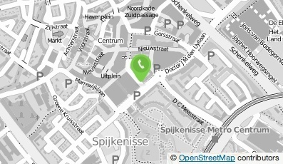 Bekijk kaart van Dierenkliniek Spijkenisse  in Spijkenisse
