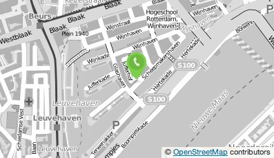 Bekijk kaart van Quadrat, atelier voor stedebw, landschap en architectuur in Rotterdam