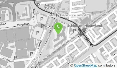 Bekijk kaart van Apotheek De Poldervaart in Schiedam
