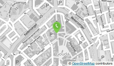Bekijk kaart van N.A. Gorlee in Gouda