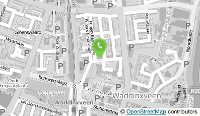 Bekijk kaart van Airbrushstudio Ed Vieveen  in Waddinxveen