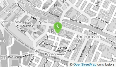 Bekijk kaart van Tandartspraktijk A. van der Heide in Bodegraven