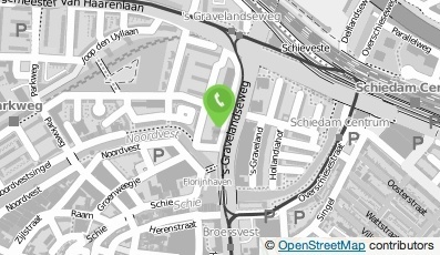 Bekijk kaart van Centrum Fysiotherapie N H van Rijnsbergen-Baars in Schiedam