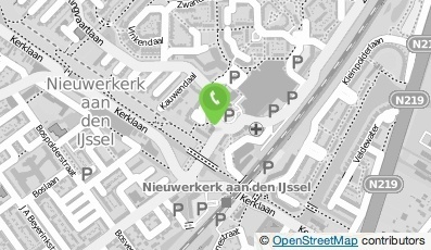 Bekijk kaart van A. Klerk Tandarts  in Nieuwerkerk aan den Ijssel