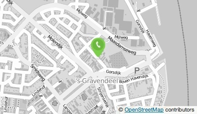 Bekijk kaart van E. van Vendeloo Bouw- en Onderhoudsbedrijf in s-Gravendeel