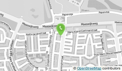 Bekijk kaart van Dierenkliniek Maaswijk in Spijkenisse