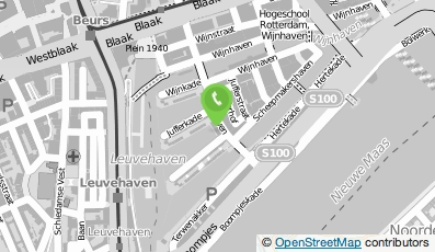 Bekijk kaart van Praktijk Fysiotherapie Leuvehaven in Rotterdam