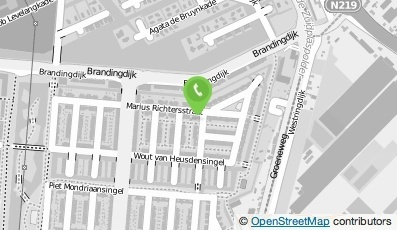 Bekijk kaart van Taxibedrijf A. Laldjising  in Rotterdam