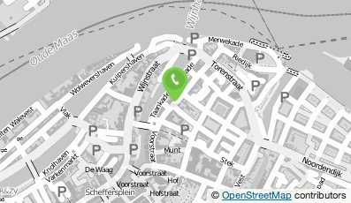 Bekijk kaart van M. Oud in Dordrecht