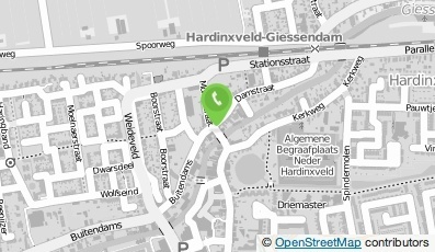 Bekijk kaart van Marant Onroerend Goed B.V. in Hardinxveld-Giessendam