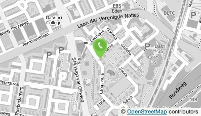 Bekijk kaart van Tandartsenpraktijk Golverdingen en De Vries in Dordrecht