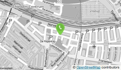 Bekijk kaart van BG Werciniaa in Schiedam