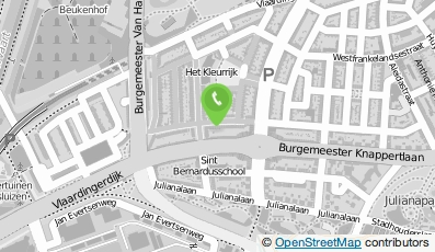 Bekijk kaart van Fijnwerkerij in Schiedam