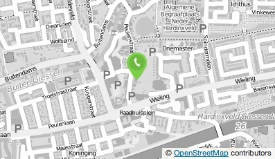 Bekijk kaart van Hardenbol & Partners B.V. in Hardinxveld-Giessendam