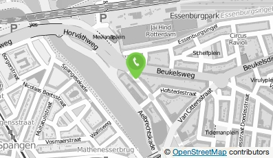 Bekijk kaart van Çoker Steigerbouw  in Rotterdam