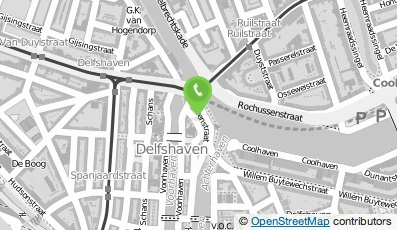 Bekijk kaart van Galerie Petit Delfshaven in Rotterdam