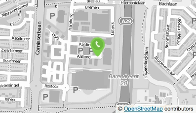 Bekijk kaart van Aafje Hulpthuis in Barendrecht