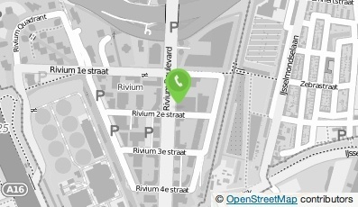 Bekijk kaart van Restaurant Rivium B.V.  in Barendrecht