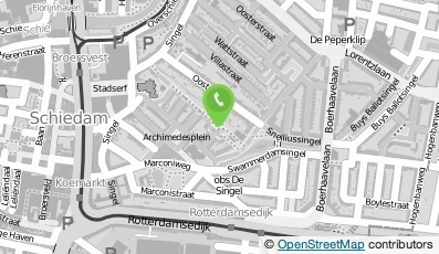 Bekijk kaart van Epee workshops  in Schiedam