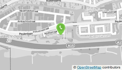 Bekijk kaart van ANNO NU Praktijk voor Verloskunde in Hardinxveld-Giessendam