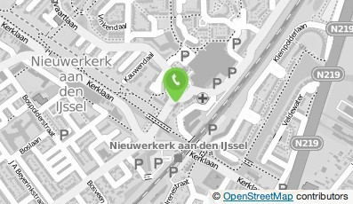 Bekijk kaart van Fysiotherapie De Ringvaart in Nieuwerkerk aan den Ijssel