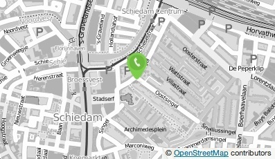 Bekijk kaart van Tandartspraktijk De Singel  in Schiedam