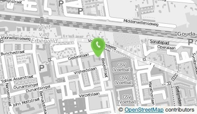 Bekijk kaart van Fibotel Telecommunications  in Gouda