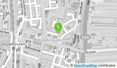 Bekijk kaart van Tandartsenpraktijk Vriend in Waddinxveen