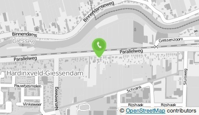Bekijk kaart van A.A. van Beest in Hardinxveld-Giessendam