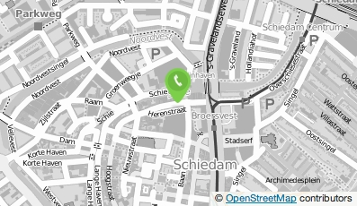 Bekijk kaart van Glazenwassersbedrijf Ketting in Schiedam