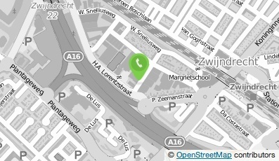 Bekijk kaart van Autobedrijf Jan de Krijger C.V. in Zwijndrecht