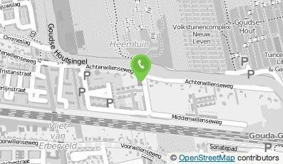 Bekijk kaart van Hoogeveen Fietsen B.V. in Gouda