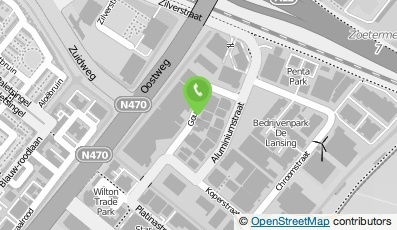 Bekijk kaart van B.V. Nederlandse Neonfabriek 'Nenefa' in Zoetermeer