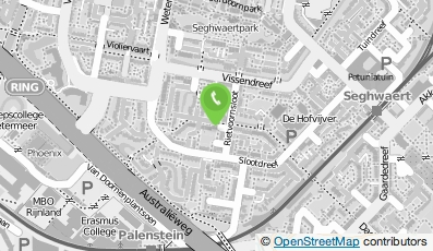 Bekijk kaart van K. van der Velden Installaties in Zoetermeer