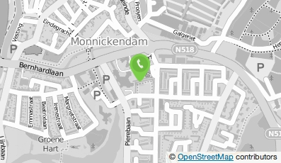 Bekijk kaart van Texaco Benzinestation in Monnickendam