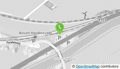 Bekijk kaart van Texaco Hardinxveld 'Den Bout' in Hardinxveld-giessendam