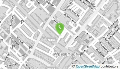 Bekijk kaart van Cafetaria 't Tonnetje  in Wassenaar