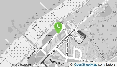 Bekijk kaart van Aquarius Hotel-Restaurant B.V. in Den Haag