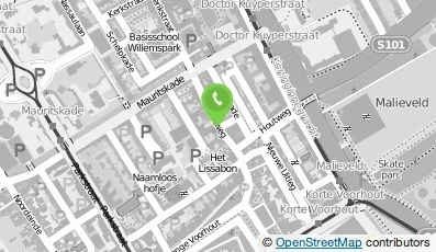 Bekijk kaart van V.O.F. Handelsonderneming Nas-Trop in Den Haag