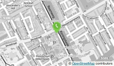 Bekijk kaart van Huizenbeheer en Onderhoudsbedrijf 'Mebo' in Den Haag