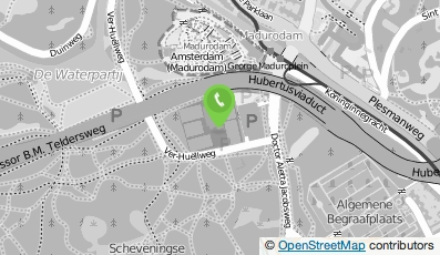 Bekijk kaart van Fitnesscentrum De Bataaf in Den Haag